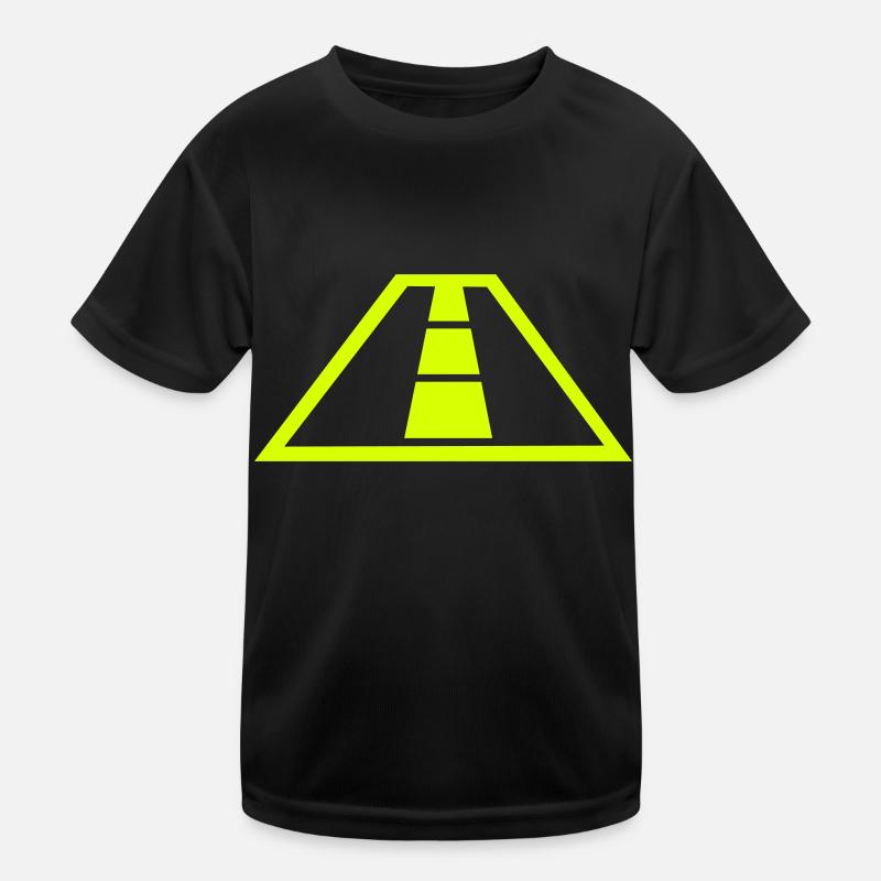 Straße - Auto Kinder Funktions-T-Shirt