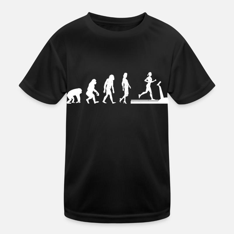 Tapis de course Evolution Course Course Marathon T-shirt sport Enfant