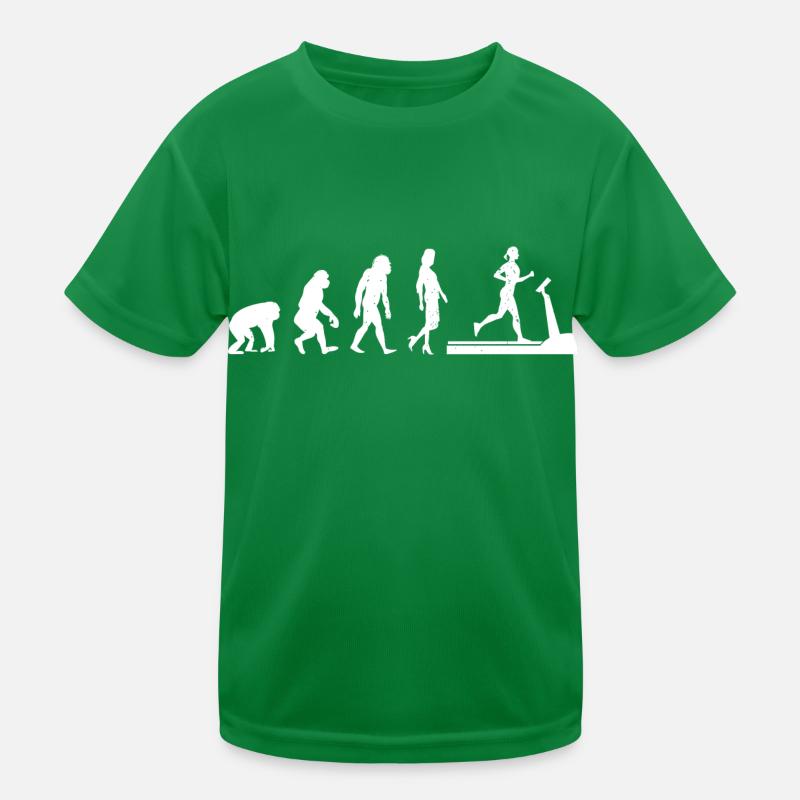 Tapis de course Evolution Course Course Marathon T-shirt sport Enfant