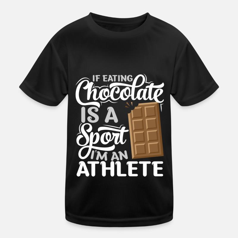 Chocolat Chocolat Chocolat T-shirt sport Enfant
