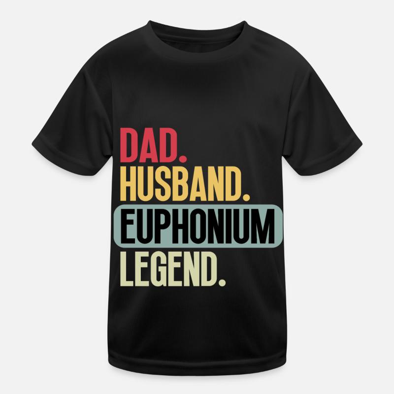 Euphonium Euphonist Dad Spruch Sprüche Lustige Kinder Funktions-T-Shirt