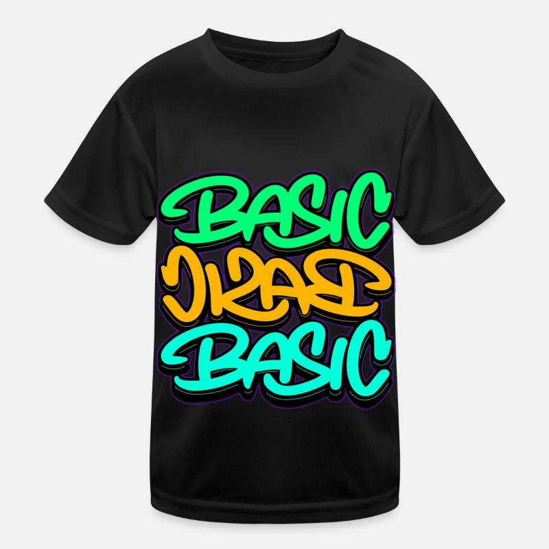 Basique, Design, Handstyle, Art T-shirt sport Enfant
