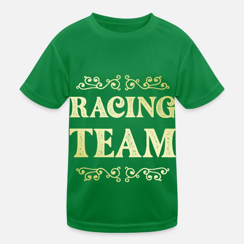 Équipe de course T-shirt sport Enfant