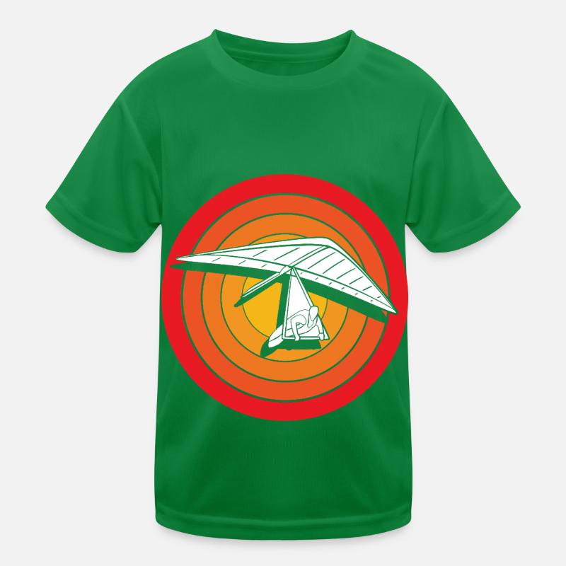 Paragliding Paragliding Paraglider Paraglider Kids Functional T-Shirt