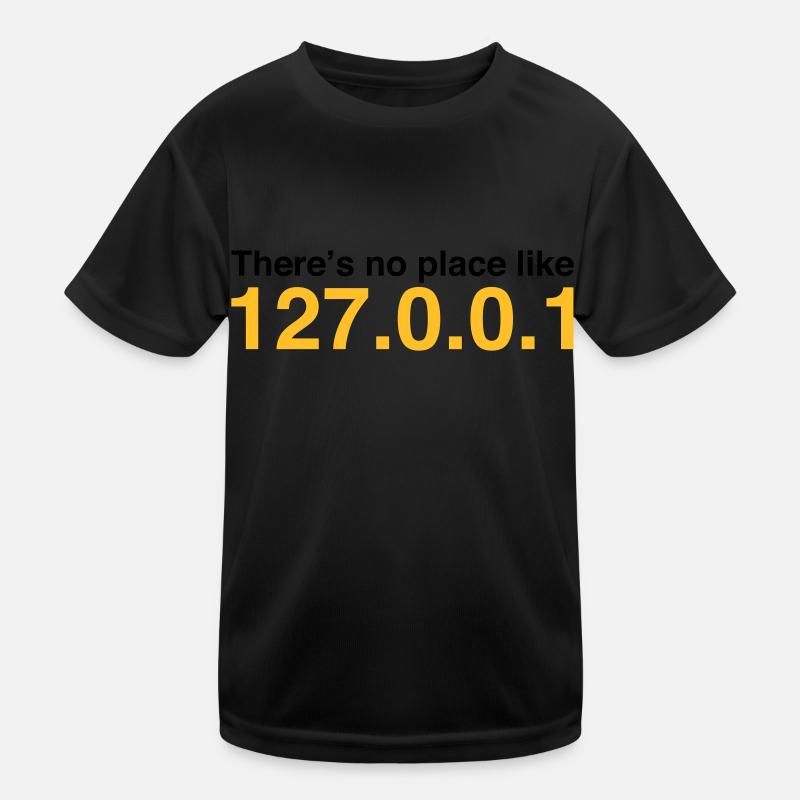 NERD HUMOR: Zuhause ist es am schönsten! Kinder Funktions-T-Shirt