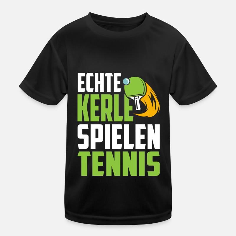 Tischtennis Kinder Funktions-T-Shirt