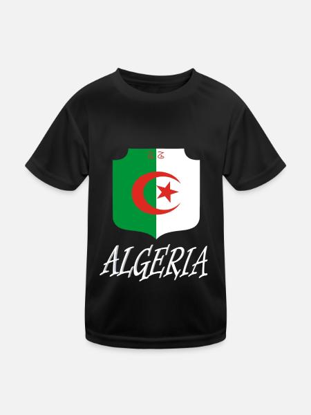 Algeren Design - T-shirt sport Enfant - noir - Devant