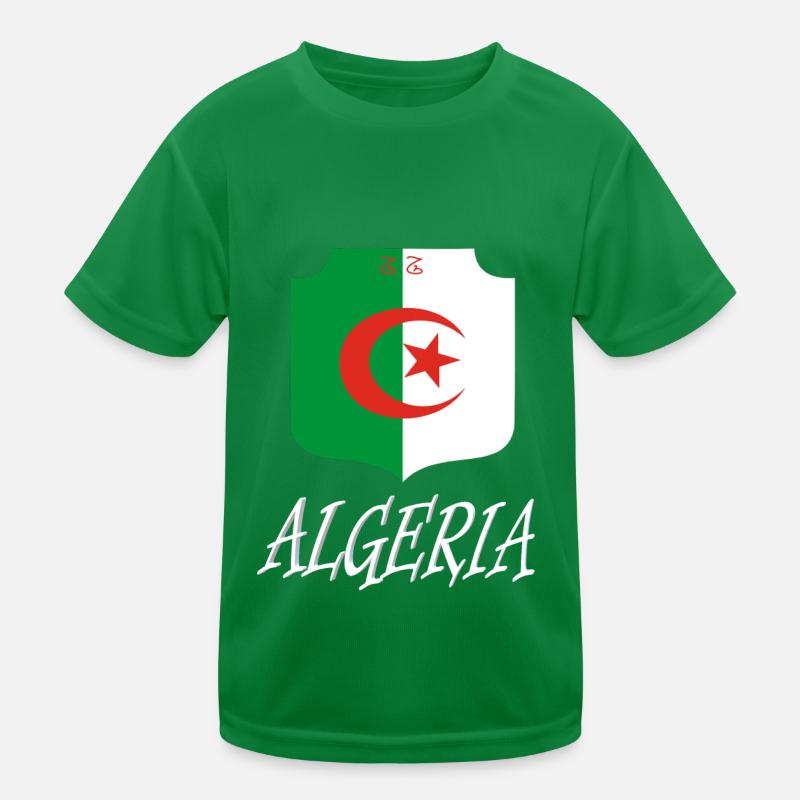 Algieren Design Kinder Funktions-T-Shirt