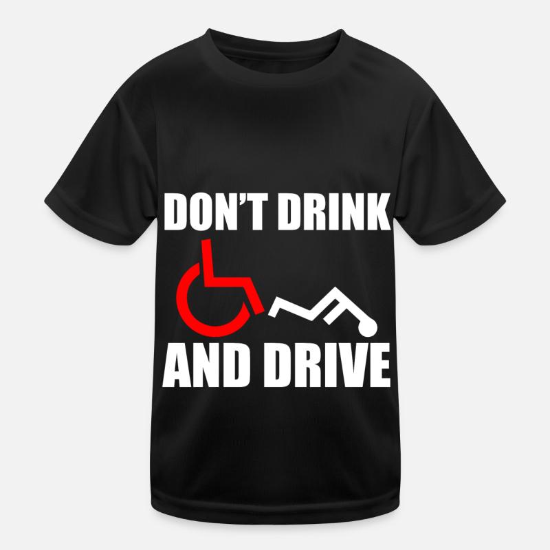 Rollstuhl Humor Behinderte Kinder Funktions-T-Shirt