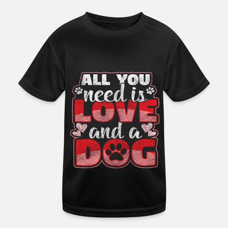 Éducation des chiens de compagnie T-shirt sport Enfant