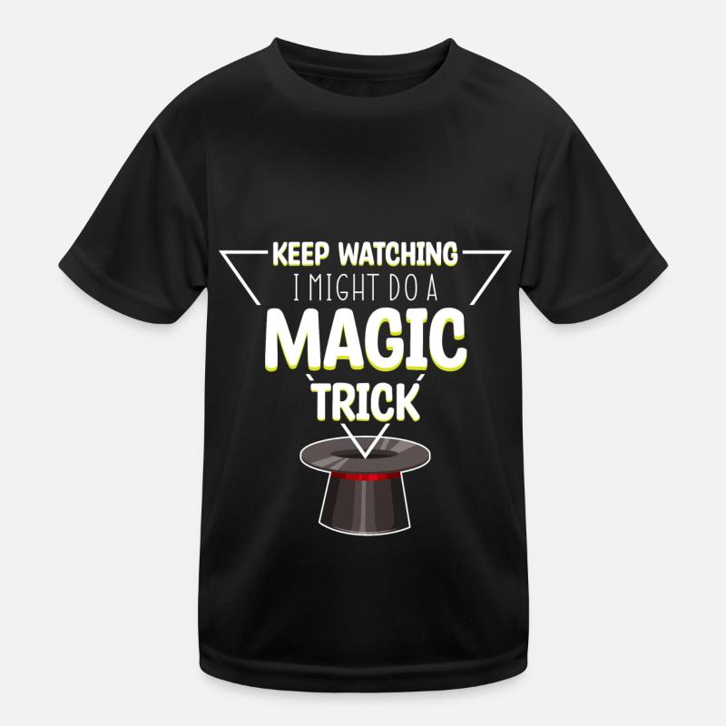 Magic Magic Magic Hat Kids Functional T-Shirt