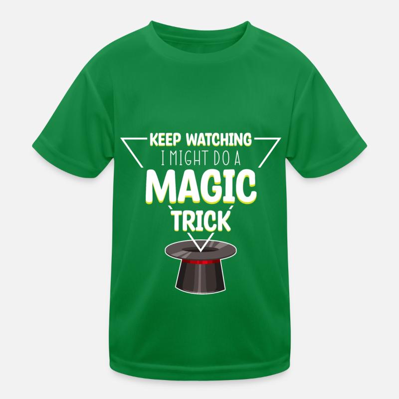 Magic Magic Magic Hat Kids Functional T-Shirt