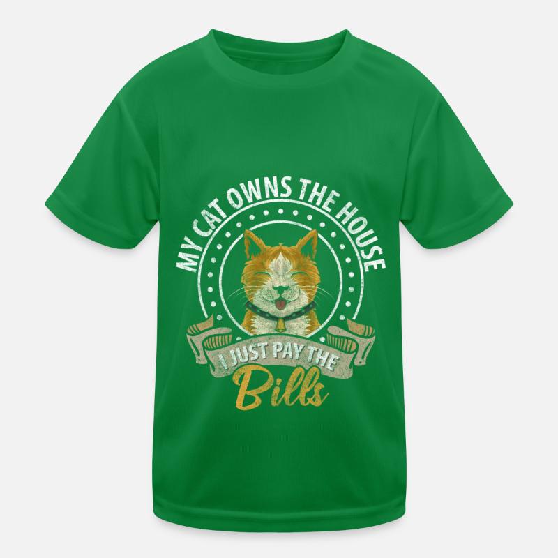 Cat Cats Kids Functional T-Shirt