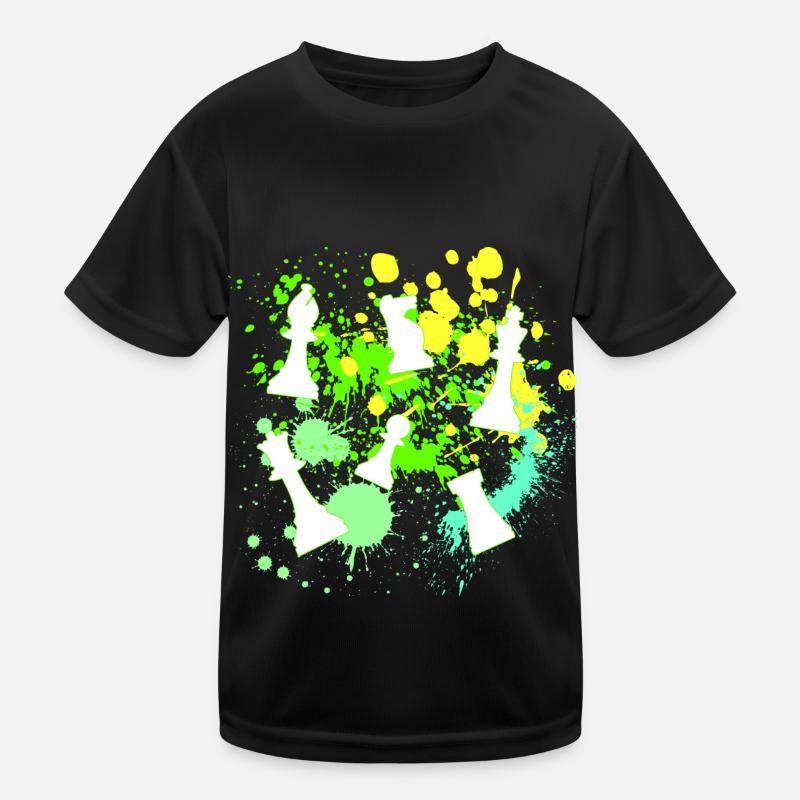 Pièces d’échecs T-shirt sport Enfant