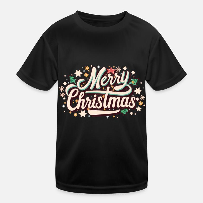 Merry Christmas - Merry Christmas! Kids Functional T-Shirt