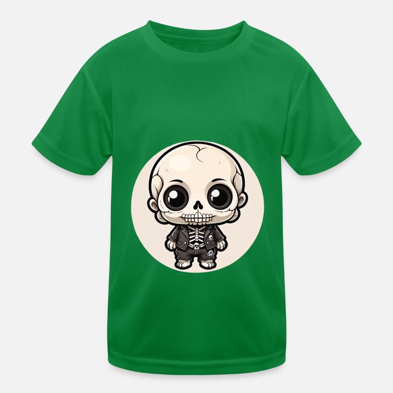 Halloween - Petit squelette mignon T-shirt sport Enfant