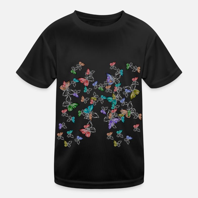 Butterflies Feelings Emotion Pain Depression Kids Functional T-Shirt