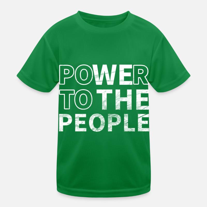 Le pouvoir au peuple - Nous le peuple T-shirt sport Enfant