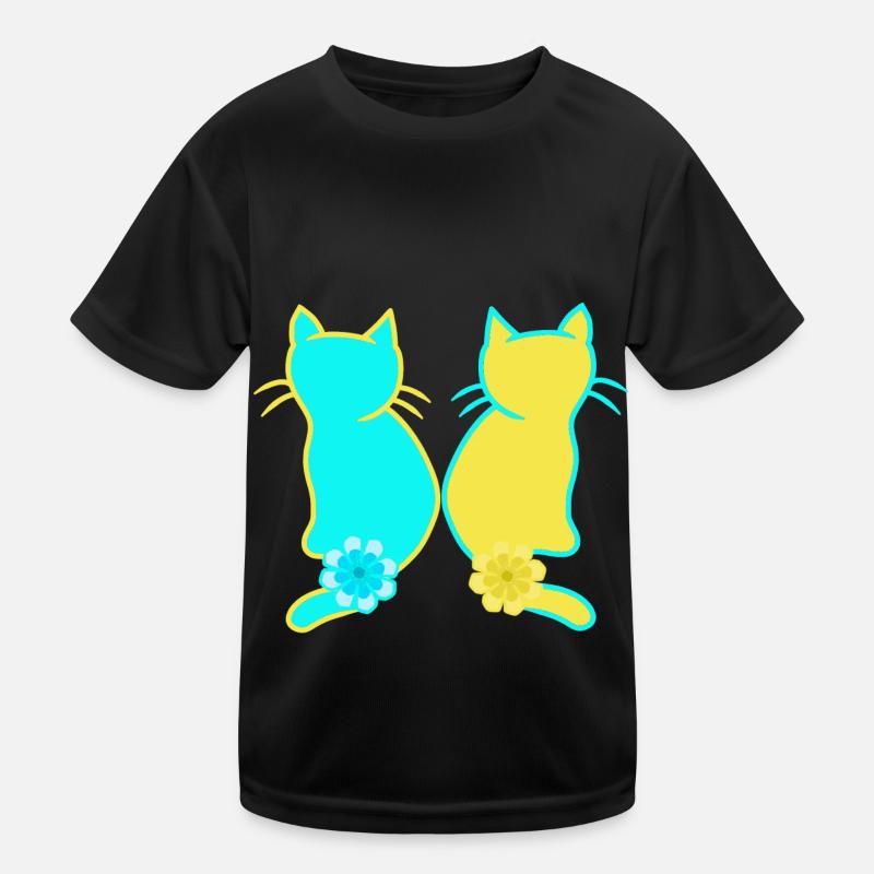 Domestic cat cats cat pets Ukraine Kids Functional T-Shirt