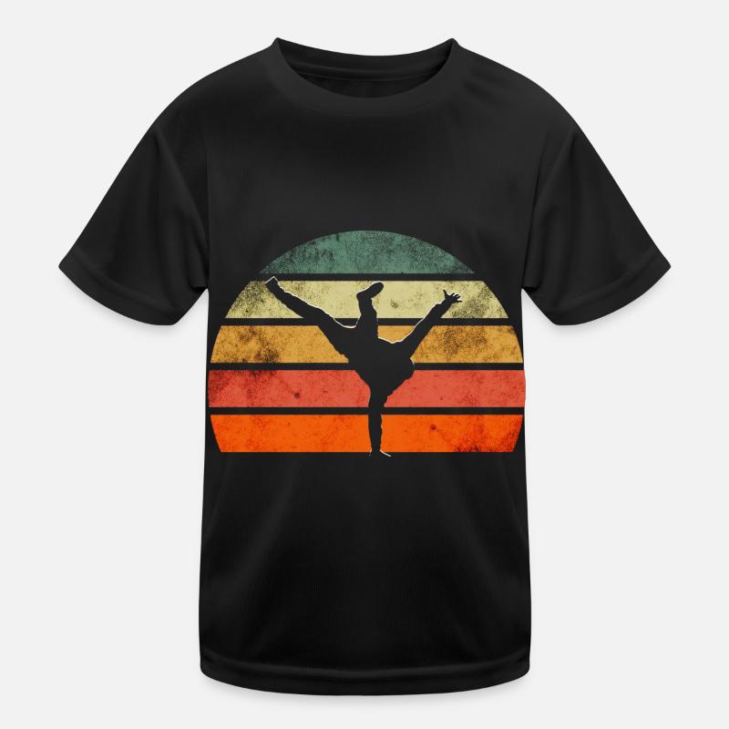 Breakdancing Breakdance Tanzen Kinder Funktions-T-Shirt