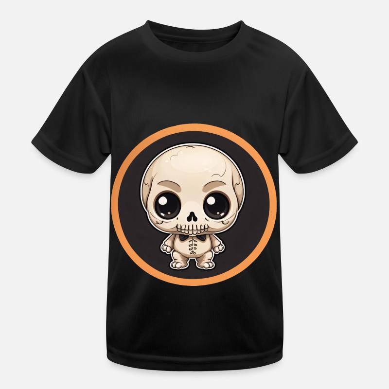 Halloween - Petit squelette mignon T-shirt sport Enfant