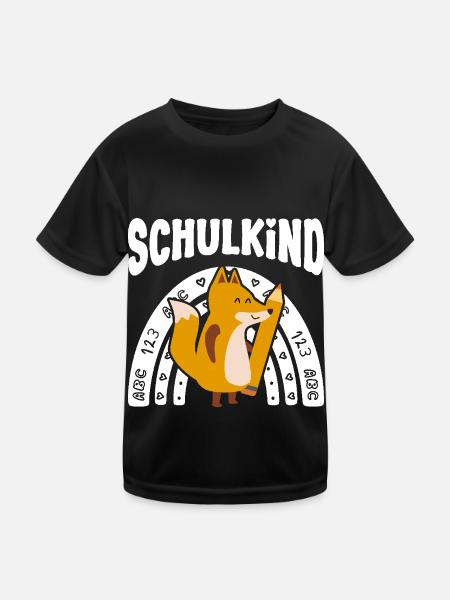 Enfant scolaire 2026 - Inscription en première année - Süßer - T-shirt sport Enfant - noir - Devant