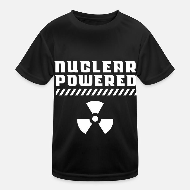 Atomkraft Atom Nuklear Kernkraft Saubere Energie Kinder Funktions-T-Shirt