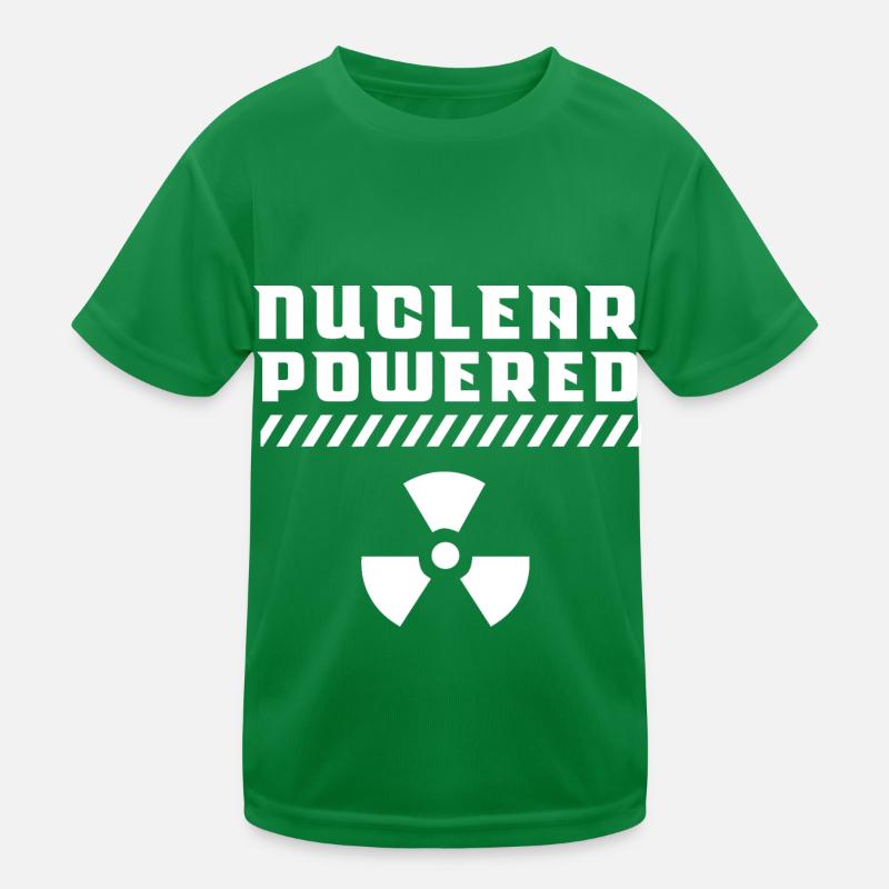 Atomkraft Atom Nuklear Kernkraft Saubere Energie Kinder Funktions-T-Shirt