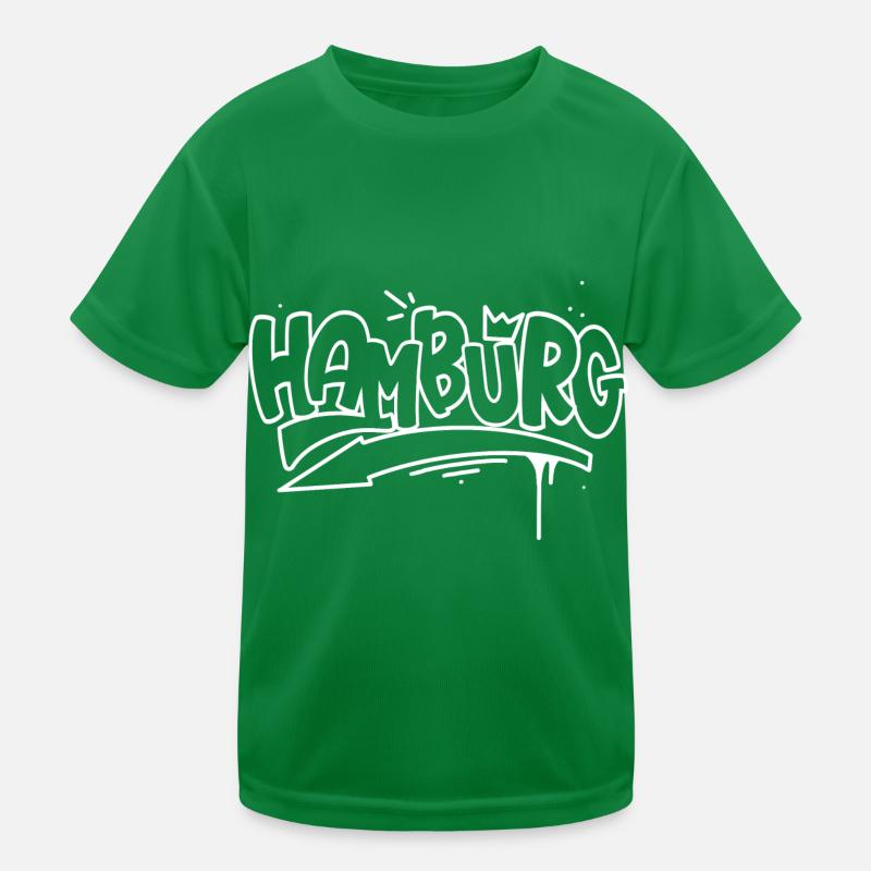 Graffiti à Hambourg T-shirt sport Enfant