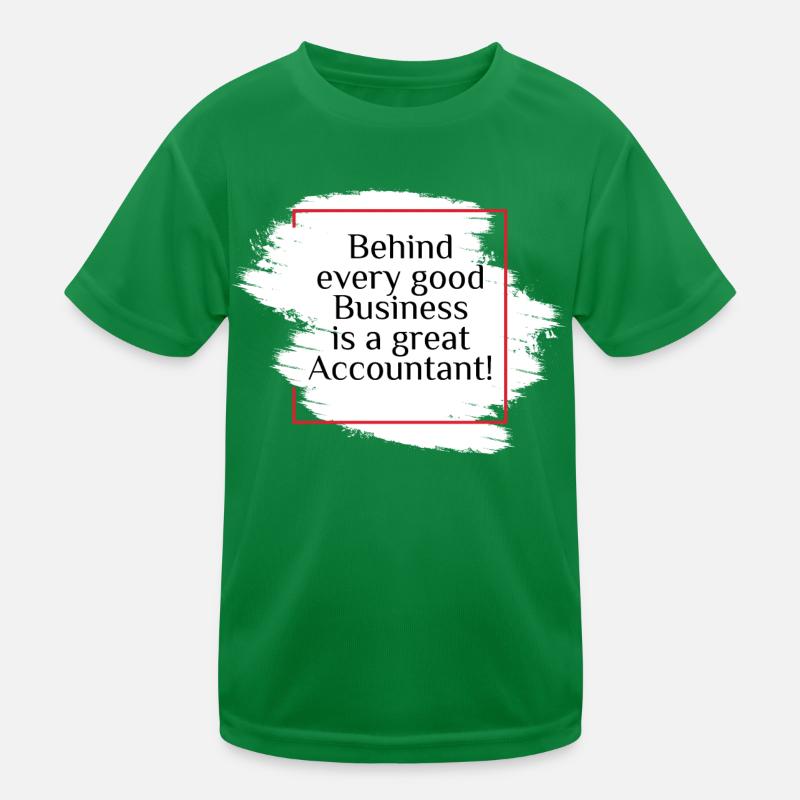 Accountant Accounting Cpa Funny Saying Gift Kids Functional T-Shirt