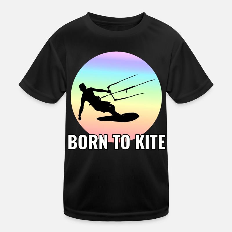 Kitesurfing Kitesurf Kiteboarding Kiteboarder T-shirt sport Enfant