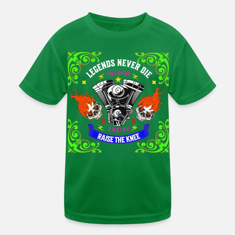 LEGENDS NEVER DIE Kids Functional T-Shirt