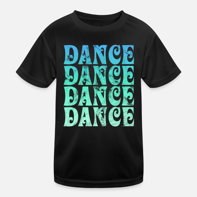 Dance Retro Kids Functional T-Shirt