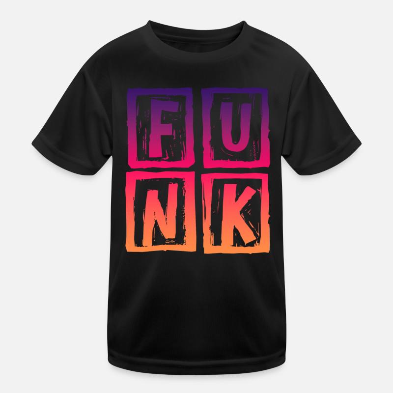 Funk Musique Rétro T-shirt sport Enfant