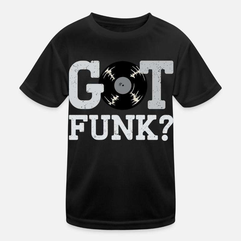 Got Funk Vinyl DJ Gift T-shirt sport Enfant