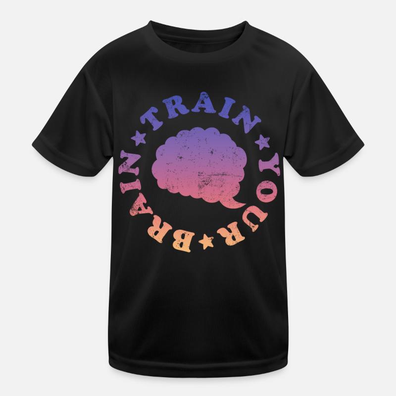 Train your Brain Kinder Funktions-T-Shirt