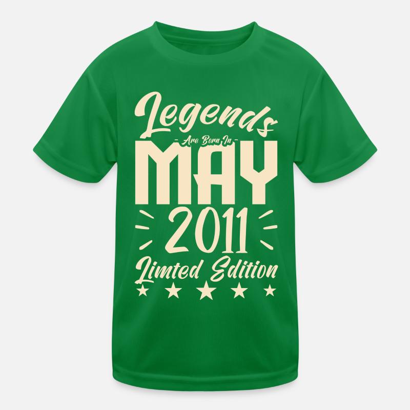 Naissance En mai 2011 Cadeau d'anniversaire 2011. T-shirt sport Enfant