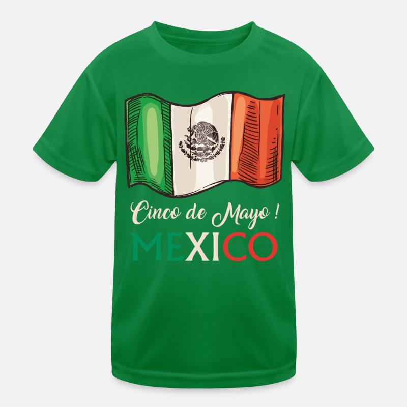 Cinco de Mayo Mexico Kinder Funktions-T-Shirt