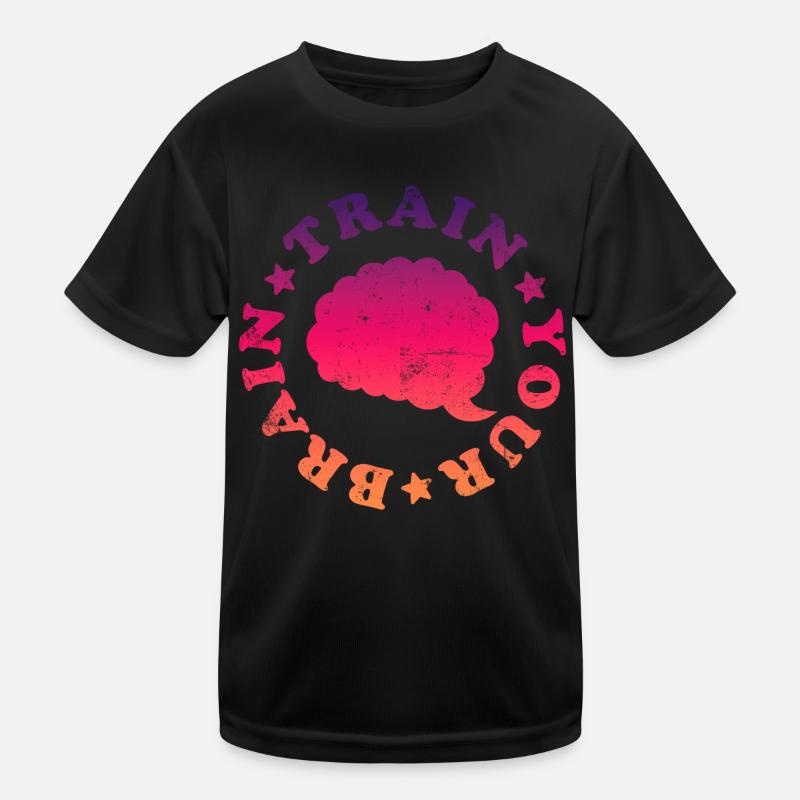 Train your Brain Kinder Funktions-T-Shirt