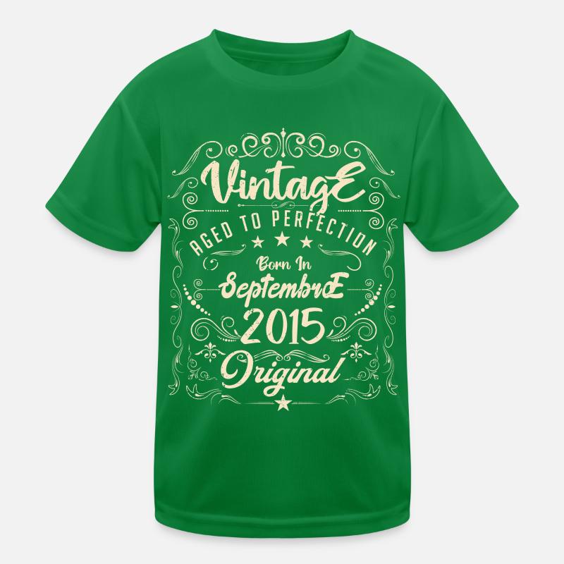 Né En Septembre 2015. anniversaire septembre 2015. T-shirt sport Enfant
