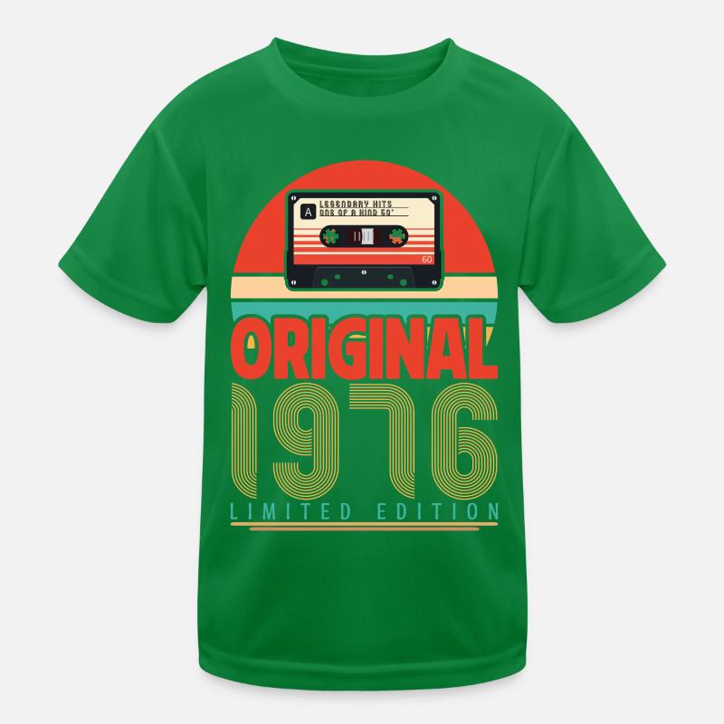 Vintage 1976 Geburtstagsgeschenk. Retro 1976. Kinder Funktions-T-Shirt