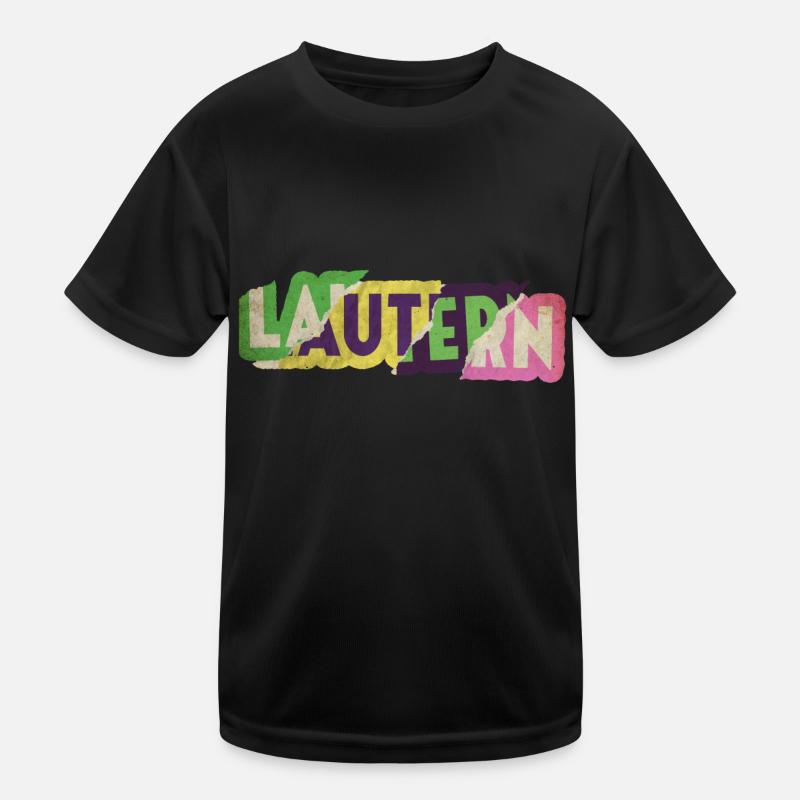 Kaiserslautern Germany City Font Punk Kids Functional T-Shirt