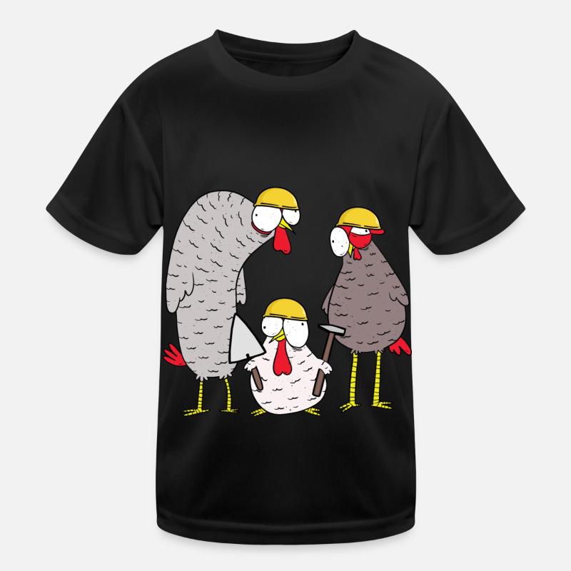 Chantier de construction Client Utilisation Maurer Gewerbe T-shirt sport Enfant