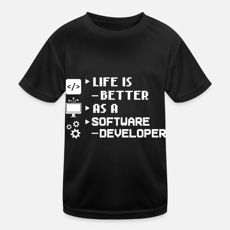 Software Development Software Developer Developer Kids Functional T-Shirt