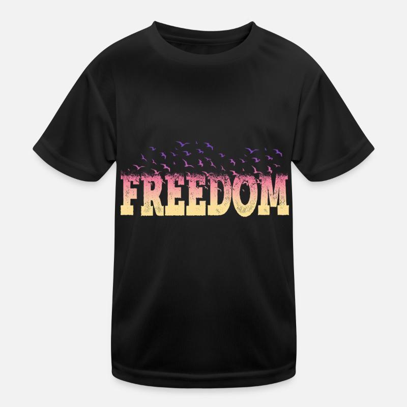 Freedom Peace Justice Tolerance Love Kids Functional T-Shirt