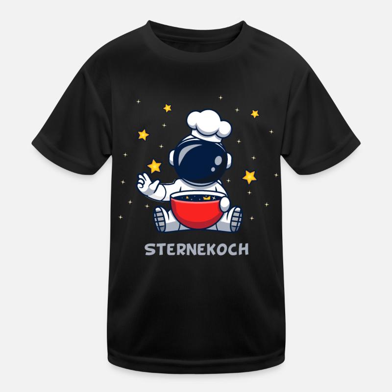 SterneKoch (Sternchen-Suppe-Edition) Kinder Funktions-T-Shirt