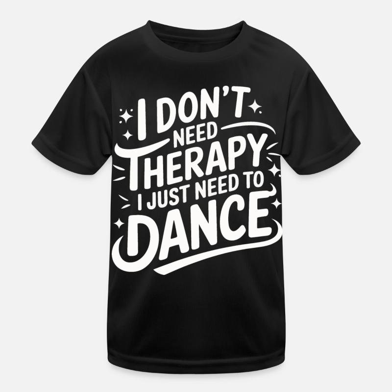 Tanzen Tänzer Tanzen Kinder Funktions-T-Shirt