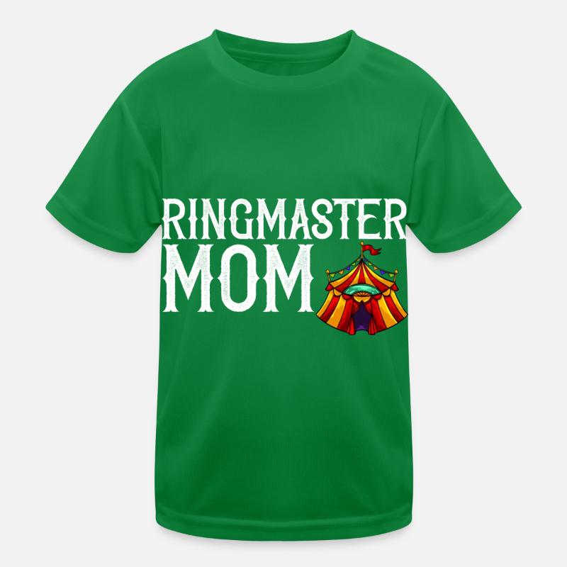 Zirkus Geburtstag party Mama Thema Ringmaster Kinder Funktions-T-Shirt