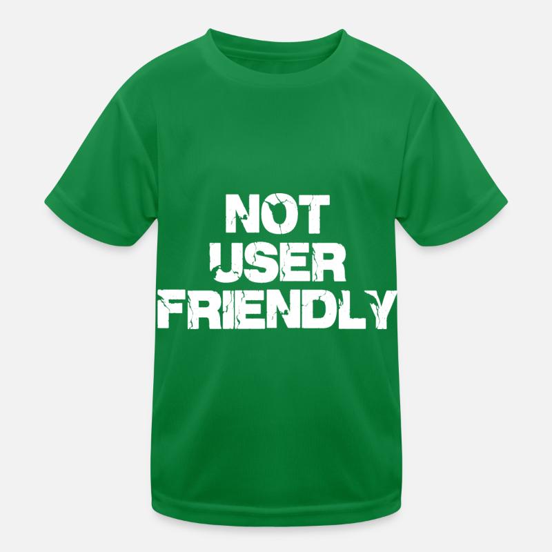 Not User Friendly Kids Functional T-Shirt