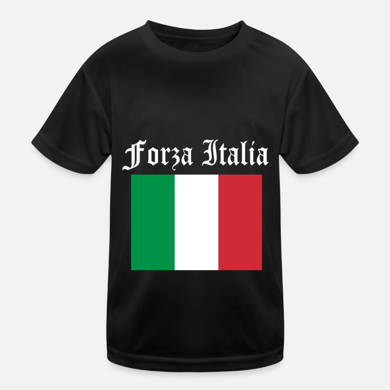 Italy Fans Kids Functional T-Shirt